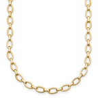 14K Yellow Gold Polished Necklace