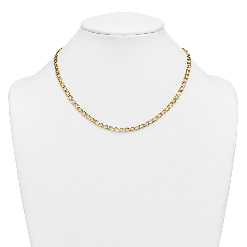 14K Yellow Gold Polished Necklace
