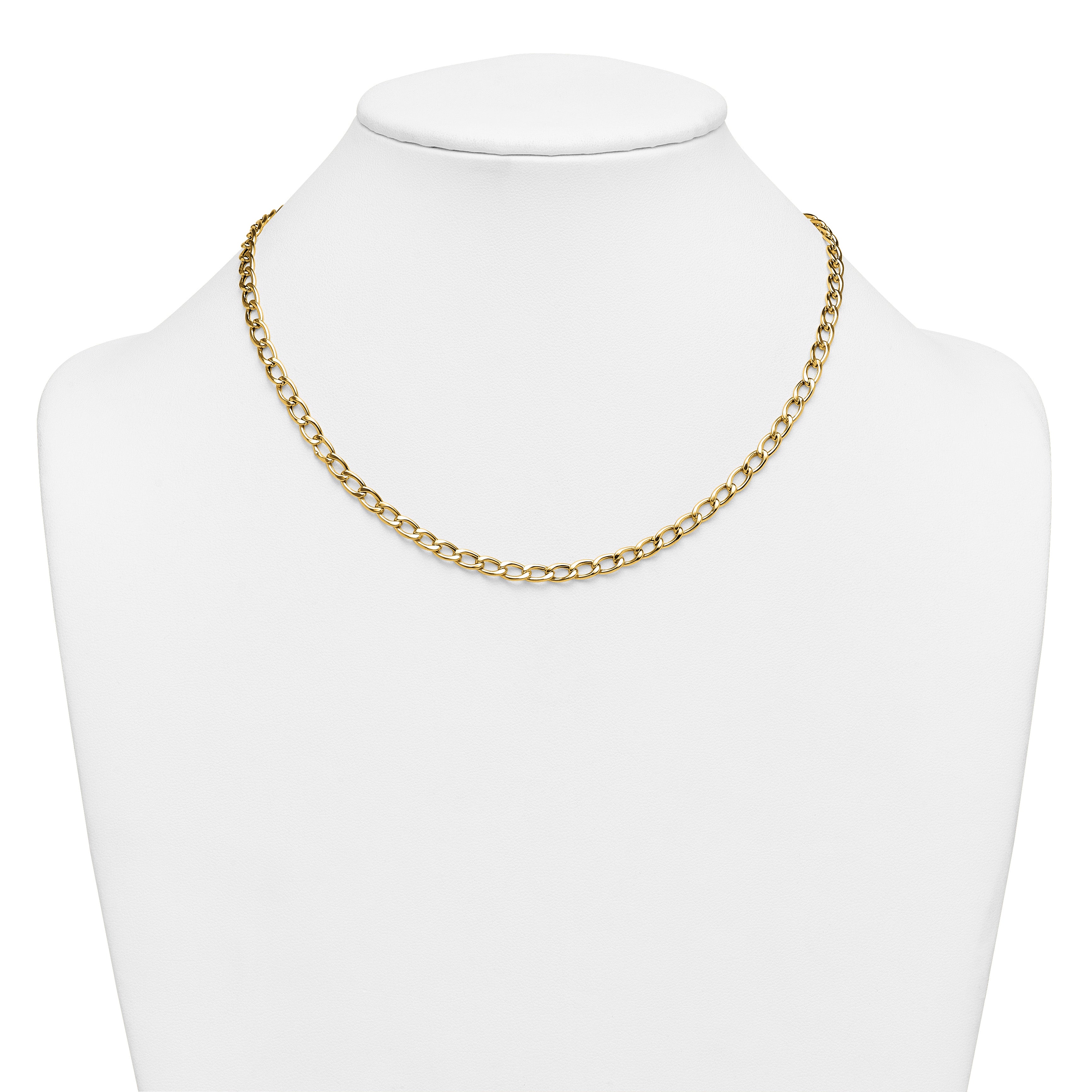 14K Yellow Gold Polished Necklace