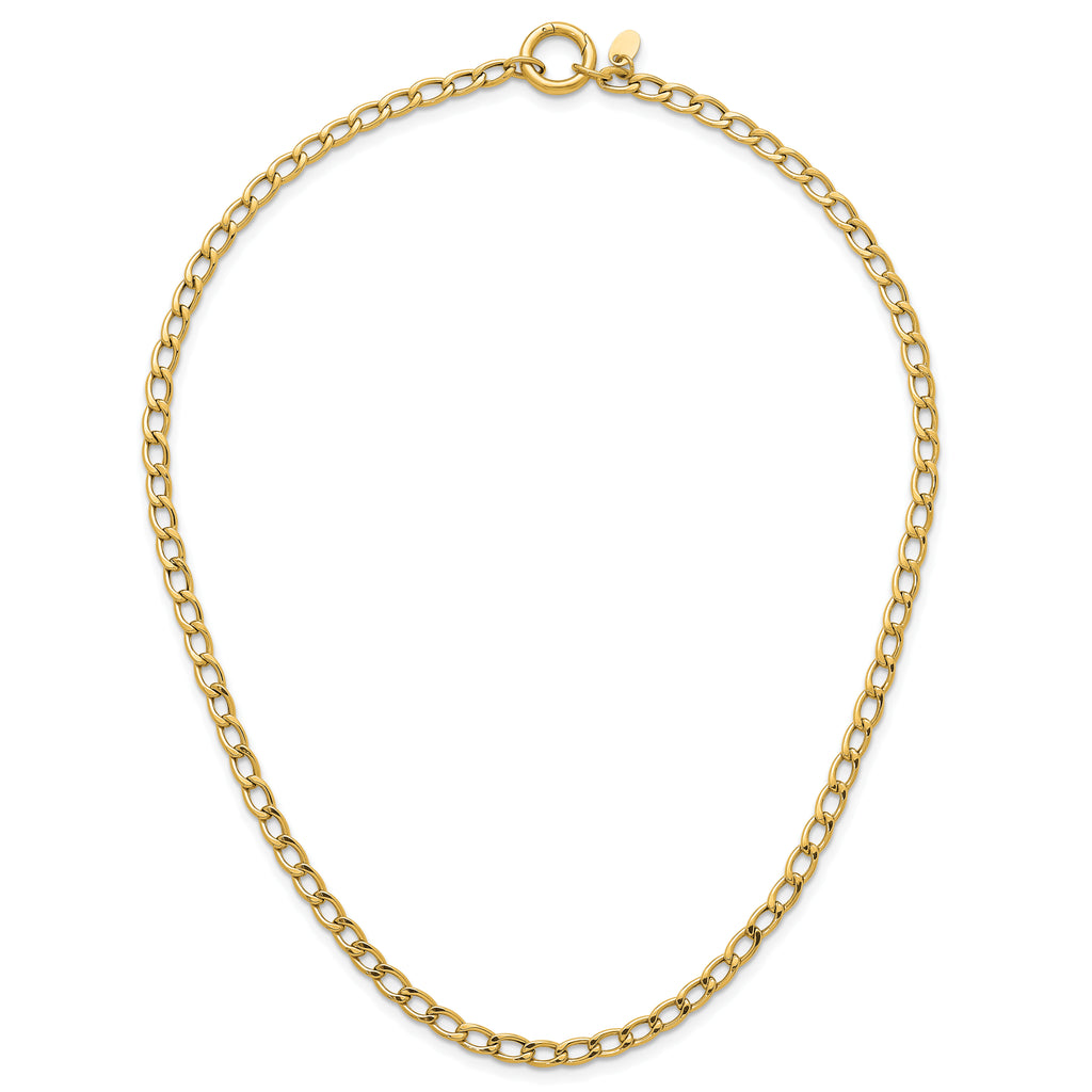 14K Yellow Gold Polished Necklace