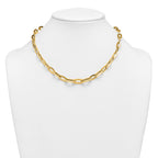 14K Yellow Gold Polished Necklace