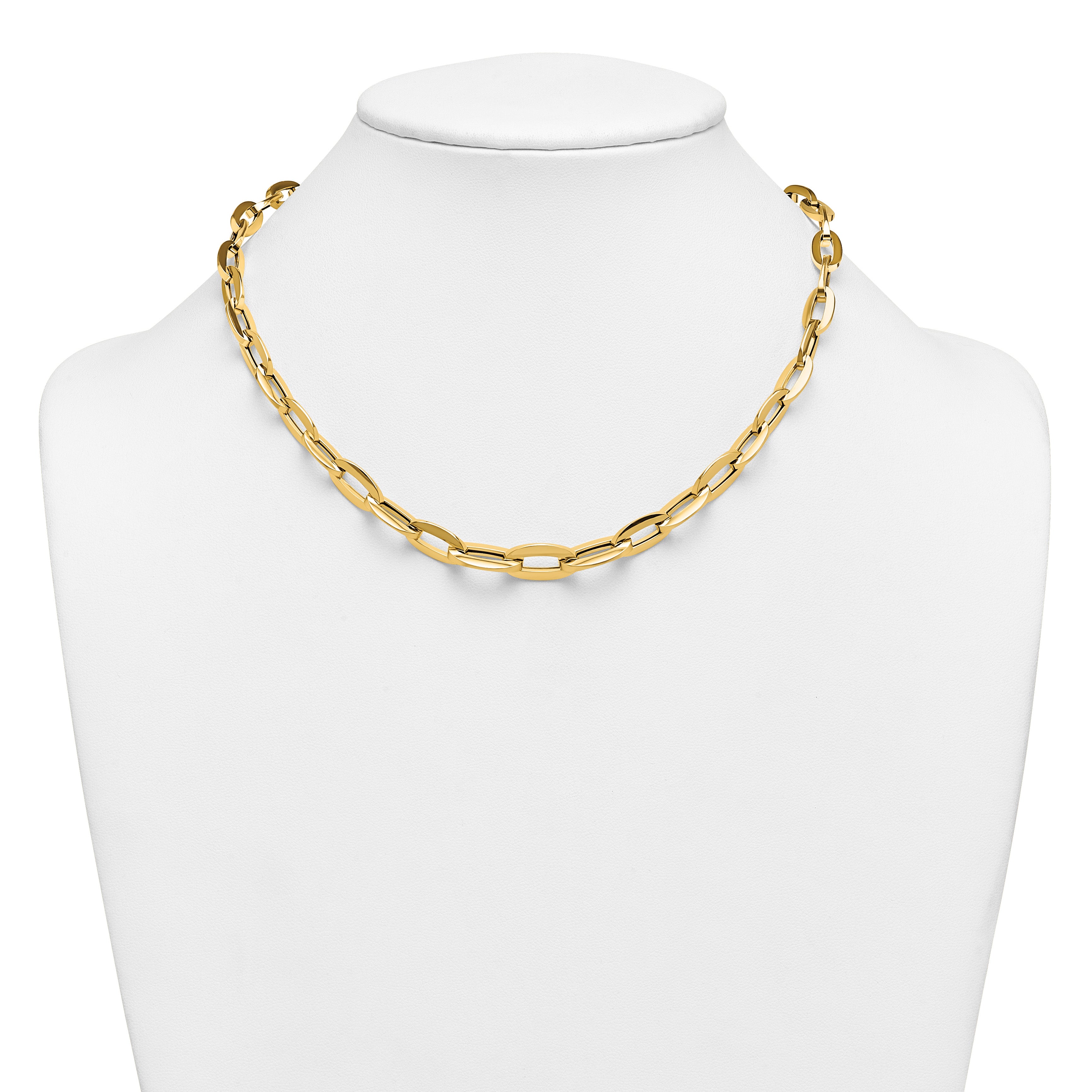 14K Yellow Gold Polished Necklace