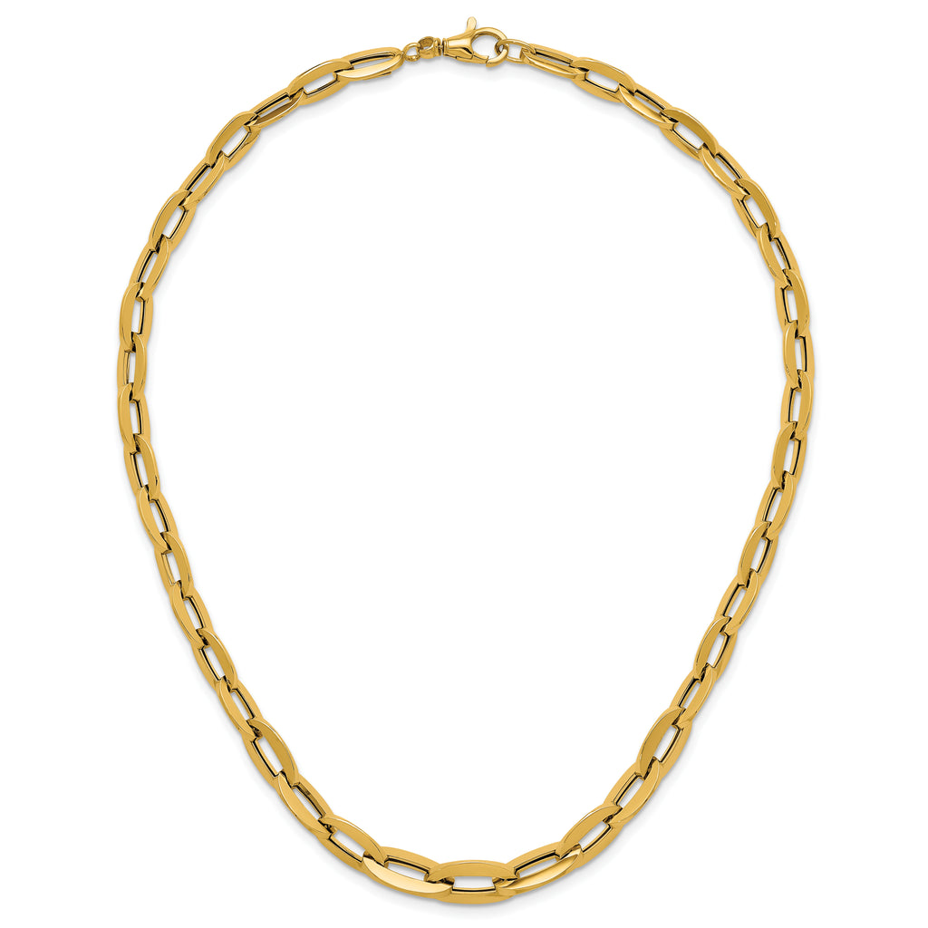 14K Yellow Gold Polished Necklace