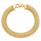 14K Polished Bracelet