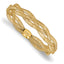 14K Fancy Stretch Bangle Bracelet