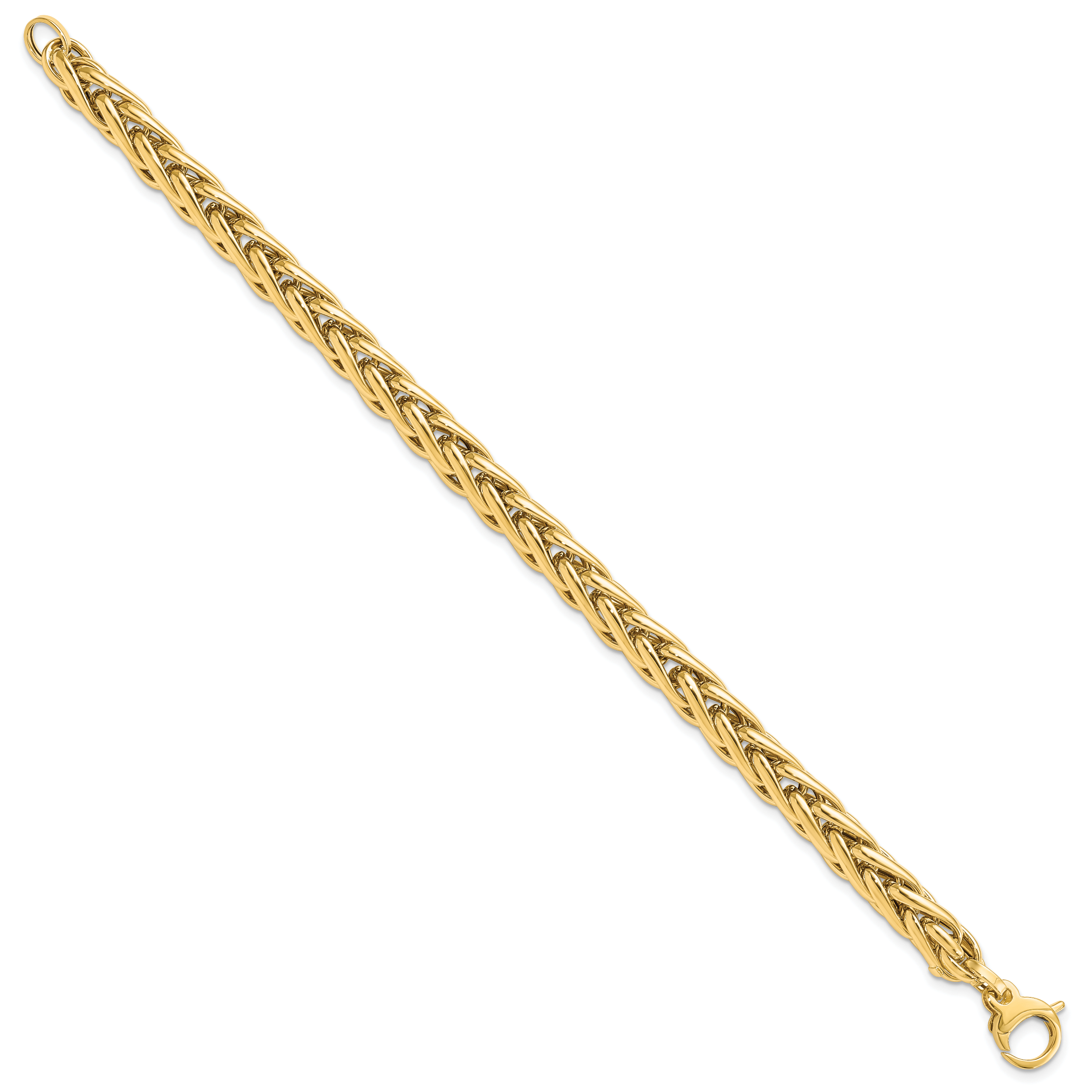 14K Polished Fancy Link Bracelet Secondary image