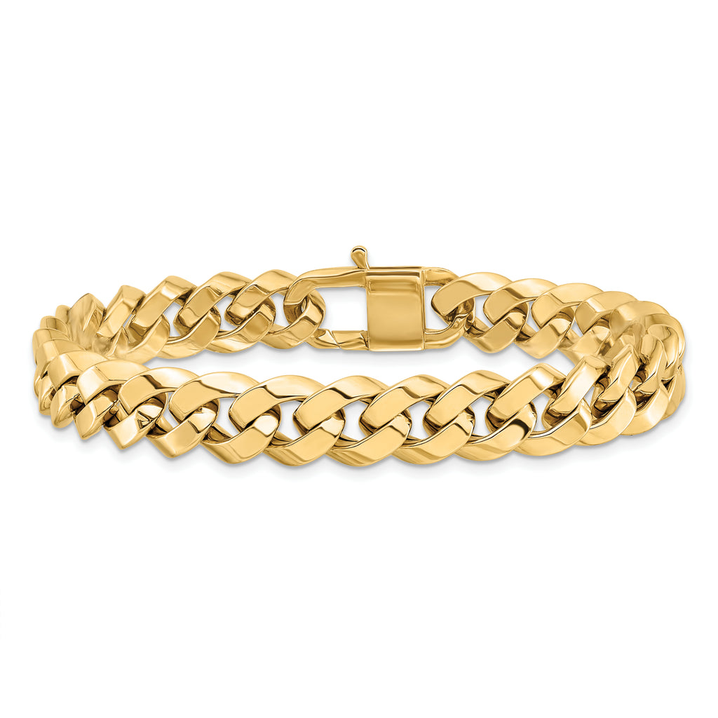14K Polished Fancy Link Bracelet