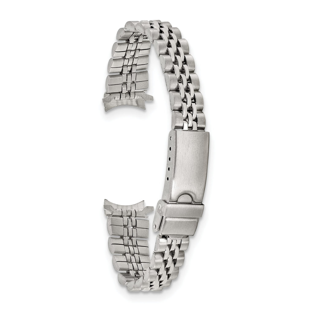 Link Deployment Watch Band in Stainless Steel, 12 to 14 Mmmm - Sophia Jewelers