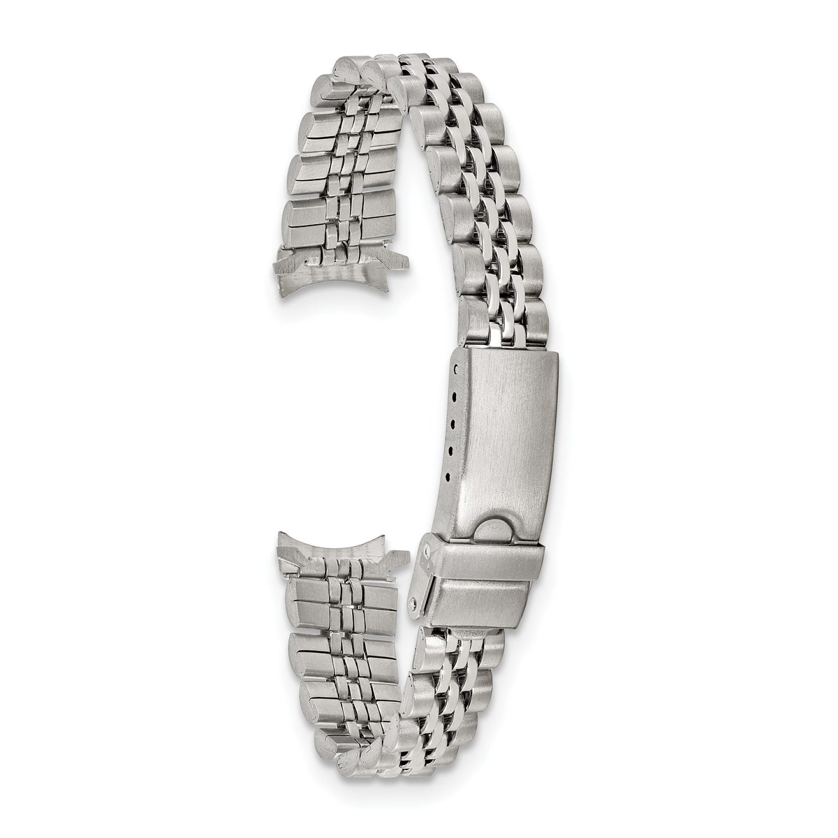 Link Deployment Watch Band in Stainless Steel, 12 to 14 Mmmm - Sophia Jewelers