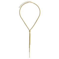 Sterling Classic Koreana Lariat Neck with love knot tassle drop 20 wi