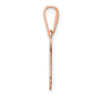 14k Rose Gold Chai Pendant