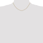 14k 1.5mm Mariners Link Chain