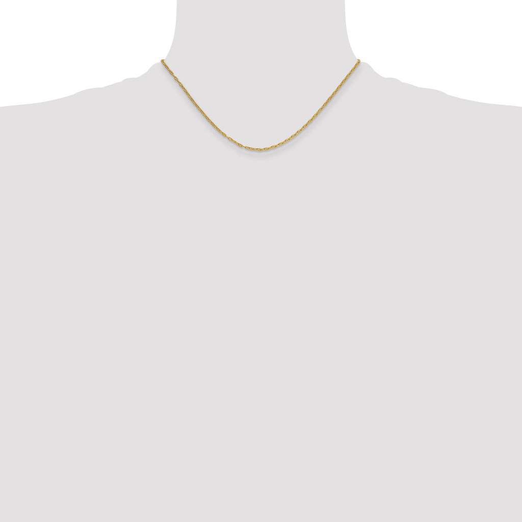 14k 1.8mm Mariners Link Chain