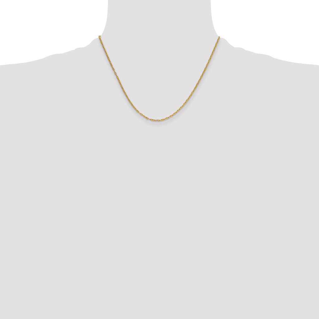 14k 1.8mm Mariners Link Chain
