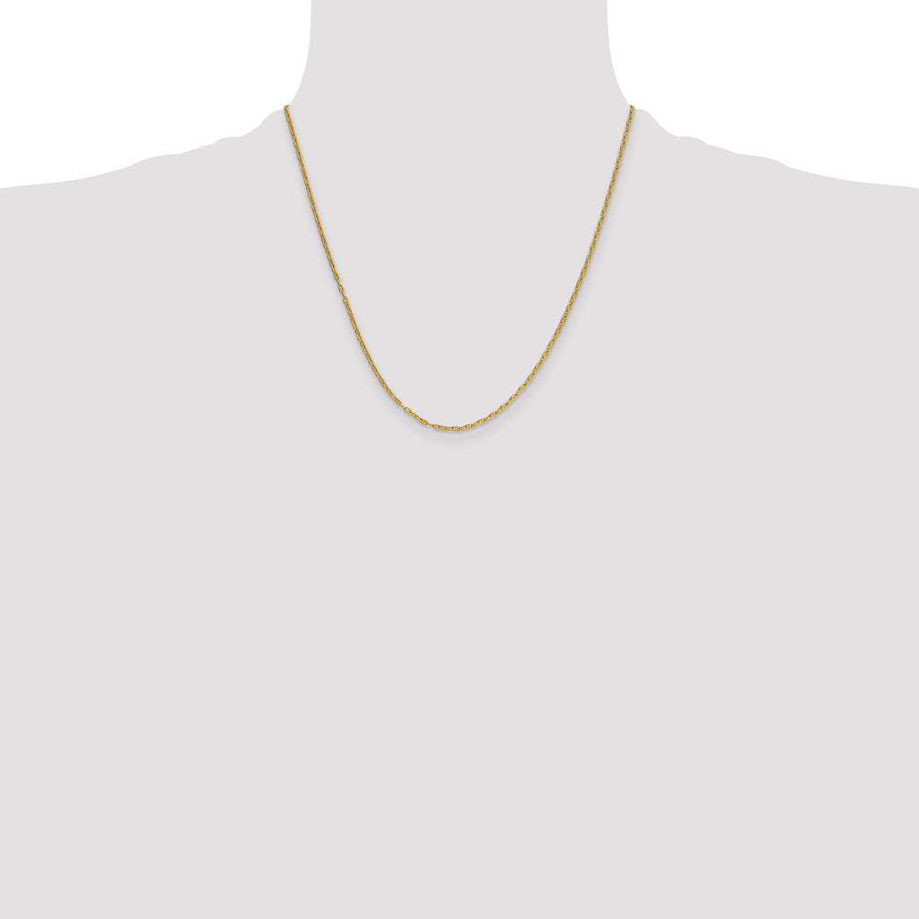 14k 1.8mm Mariners Link Chain