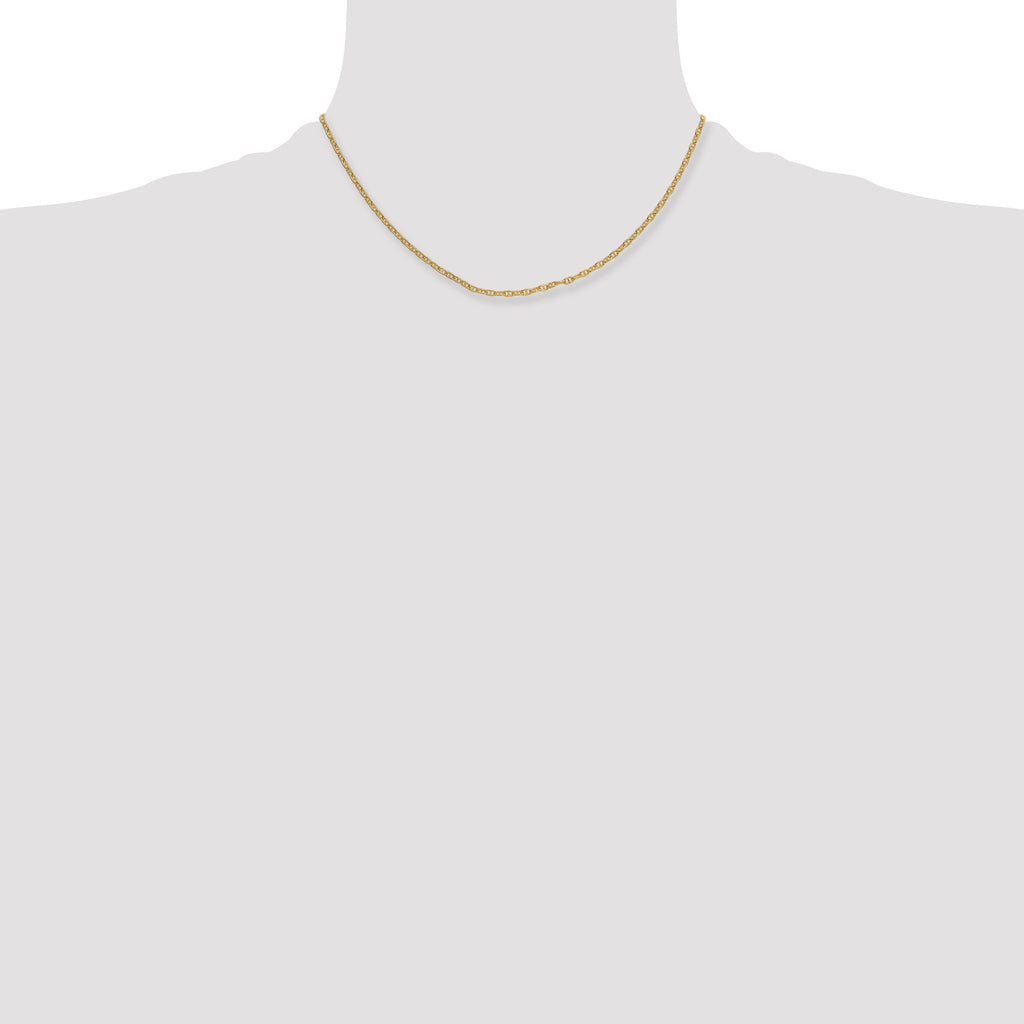 14k 2.35mm Mariners Link Chain