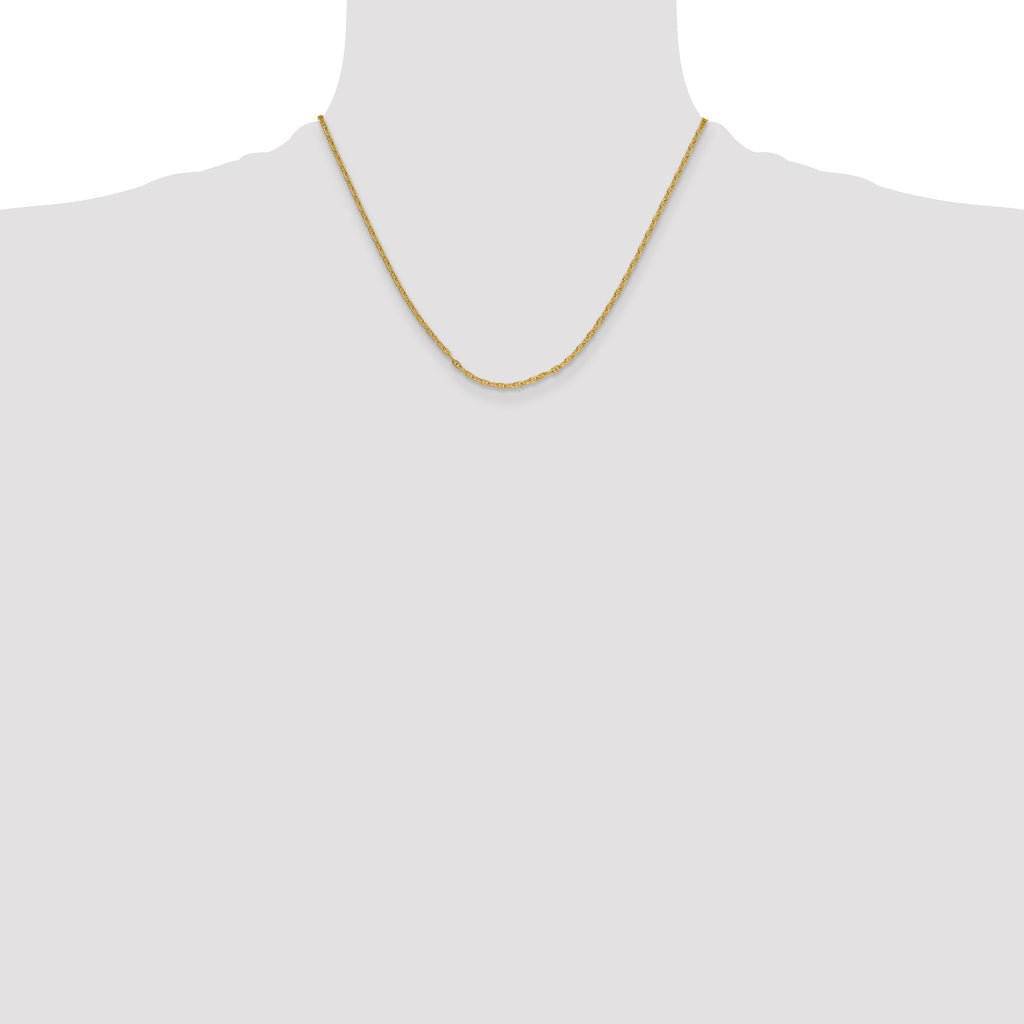 14k 2.35mm Mariners Link Chain