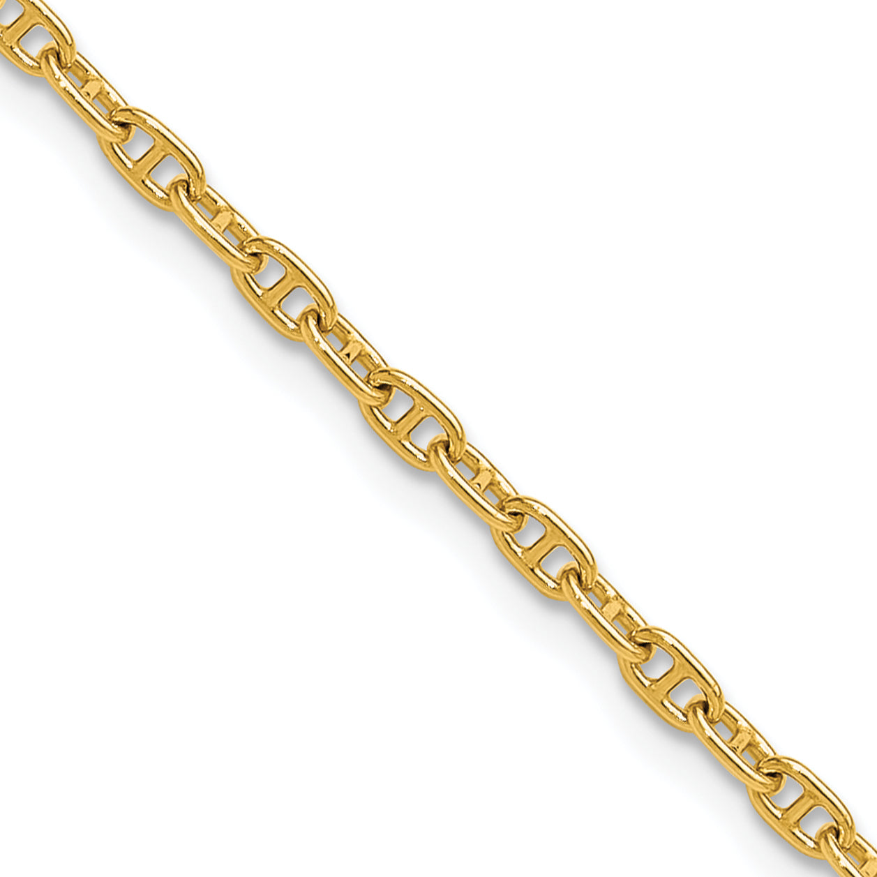 14k 2.35mm Mariners Link Chain Main image