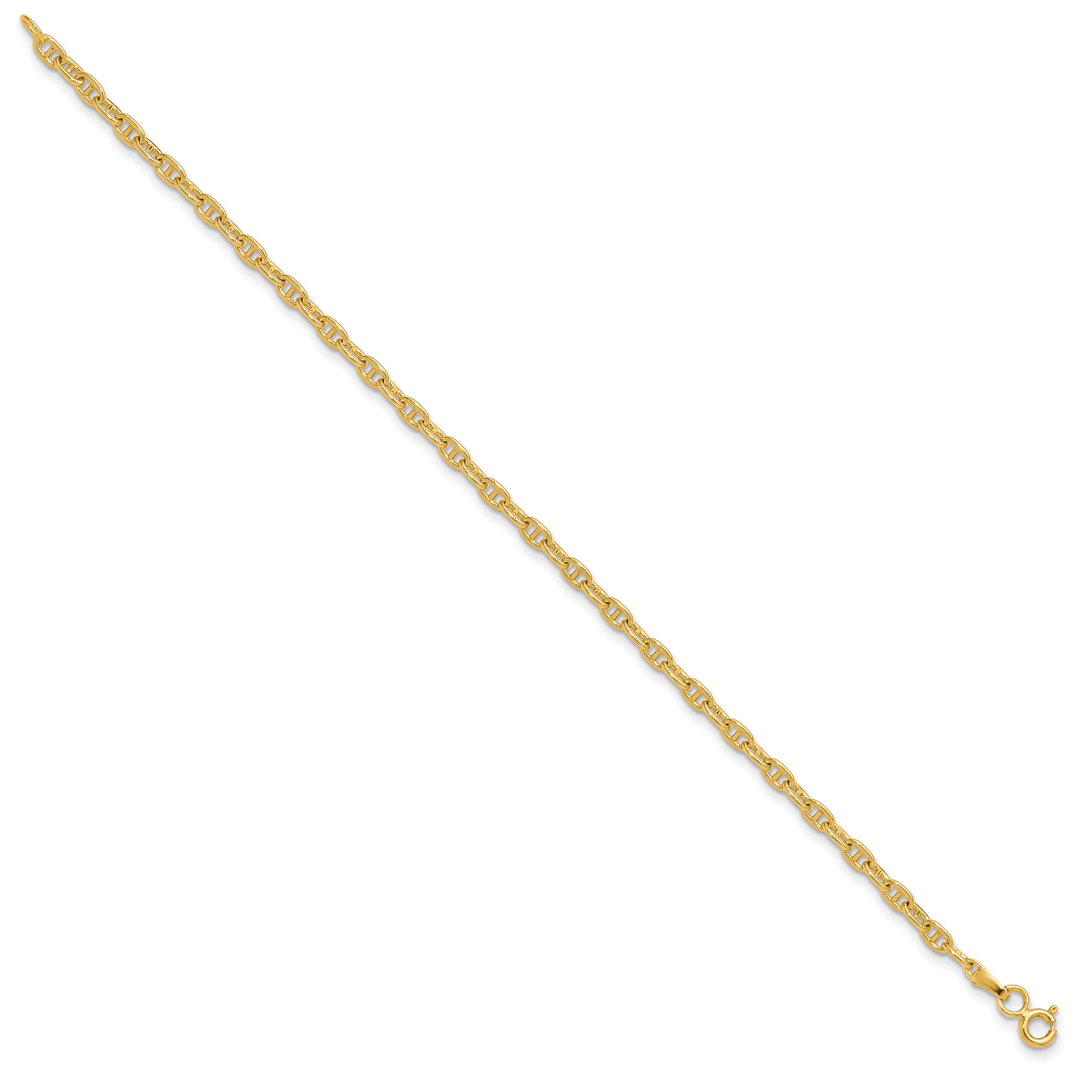 14k 3.0mm Mariners Link Chain