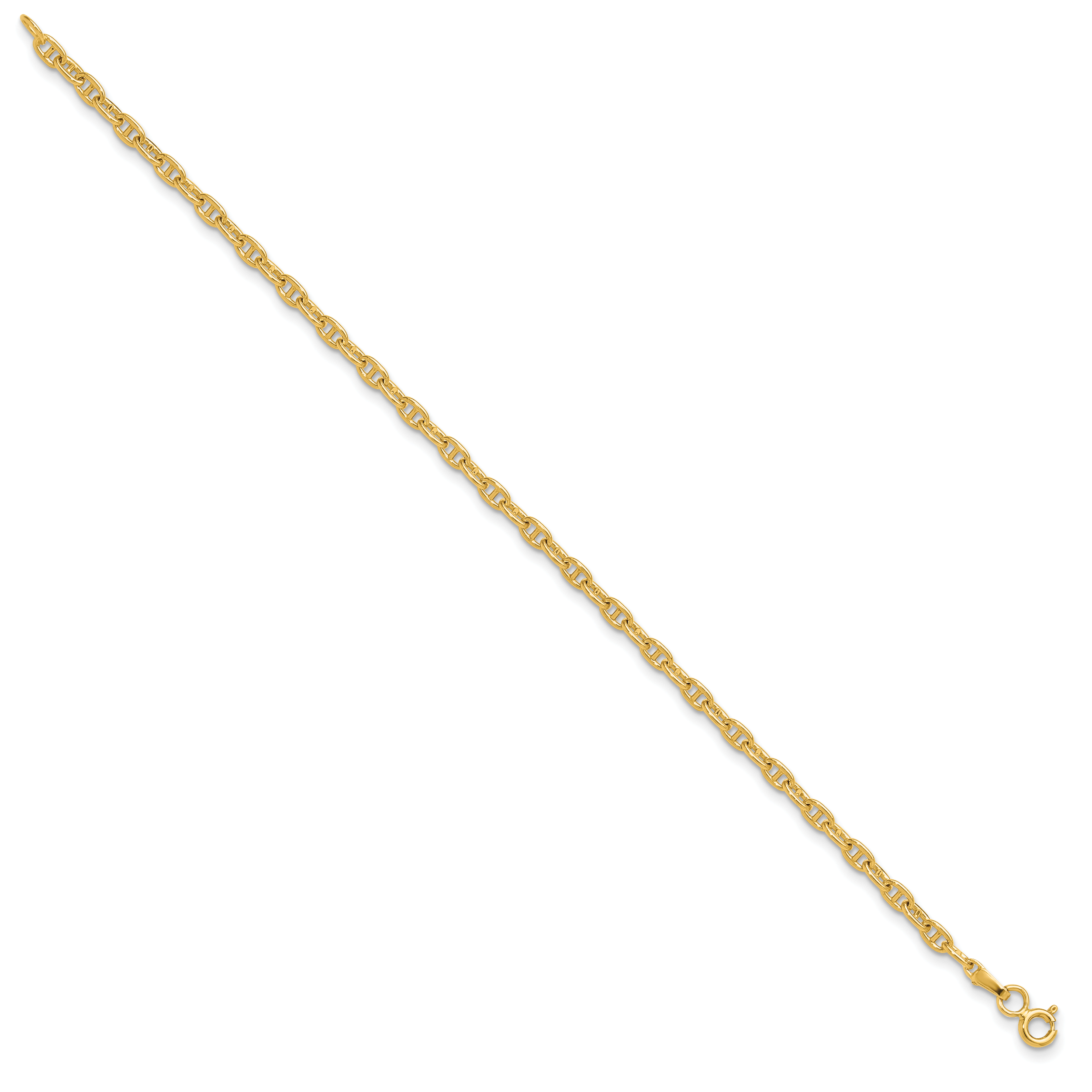 14k 3.0mm Mariners Link Chain