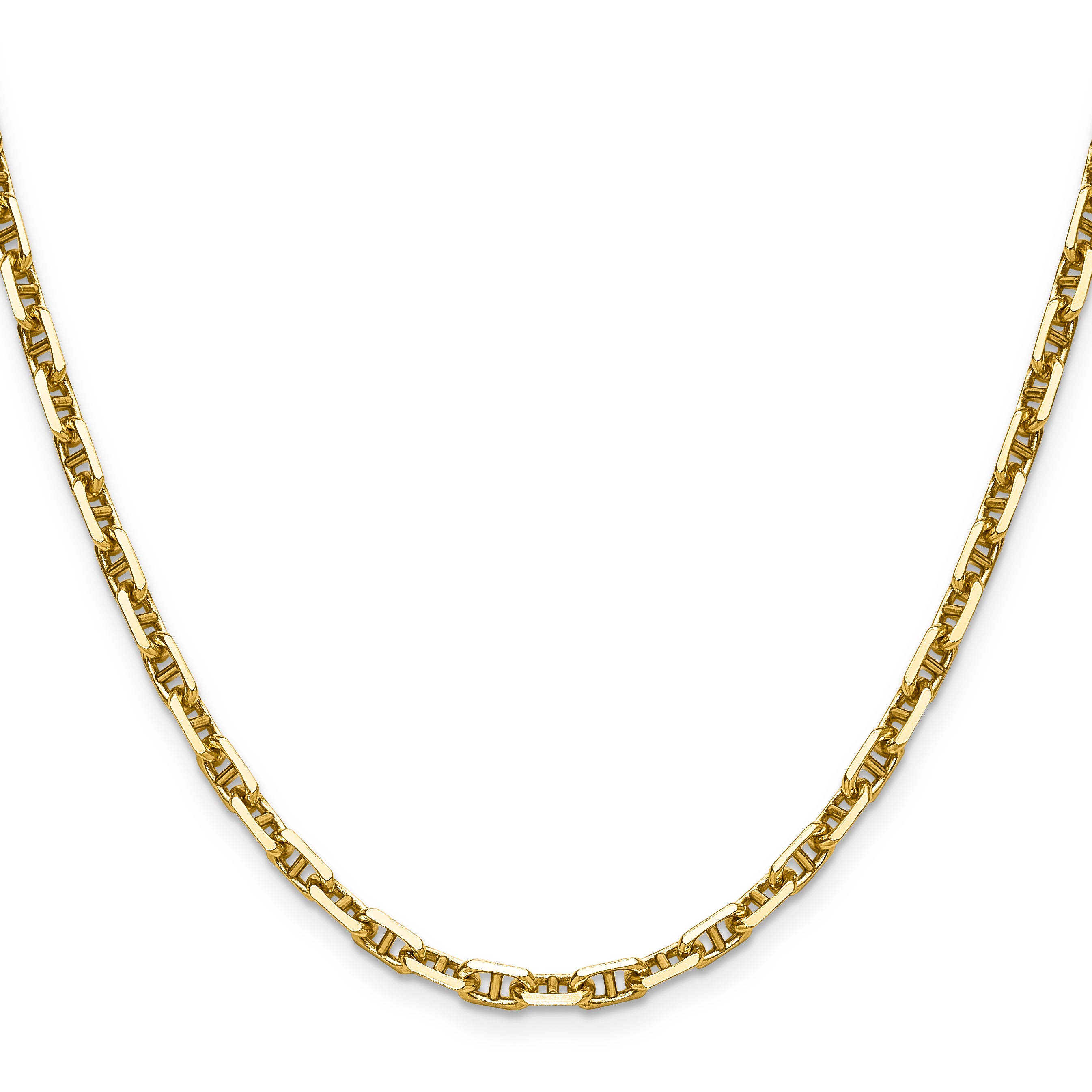 14k 4.1mm D/C Mariner Anchor Chain Secondary image