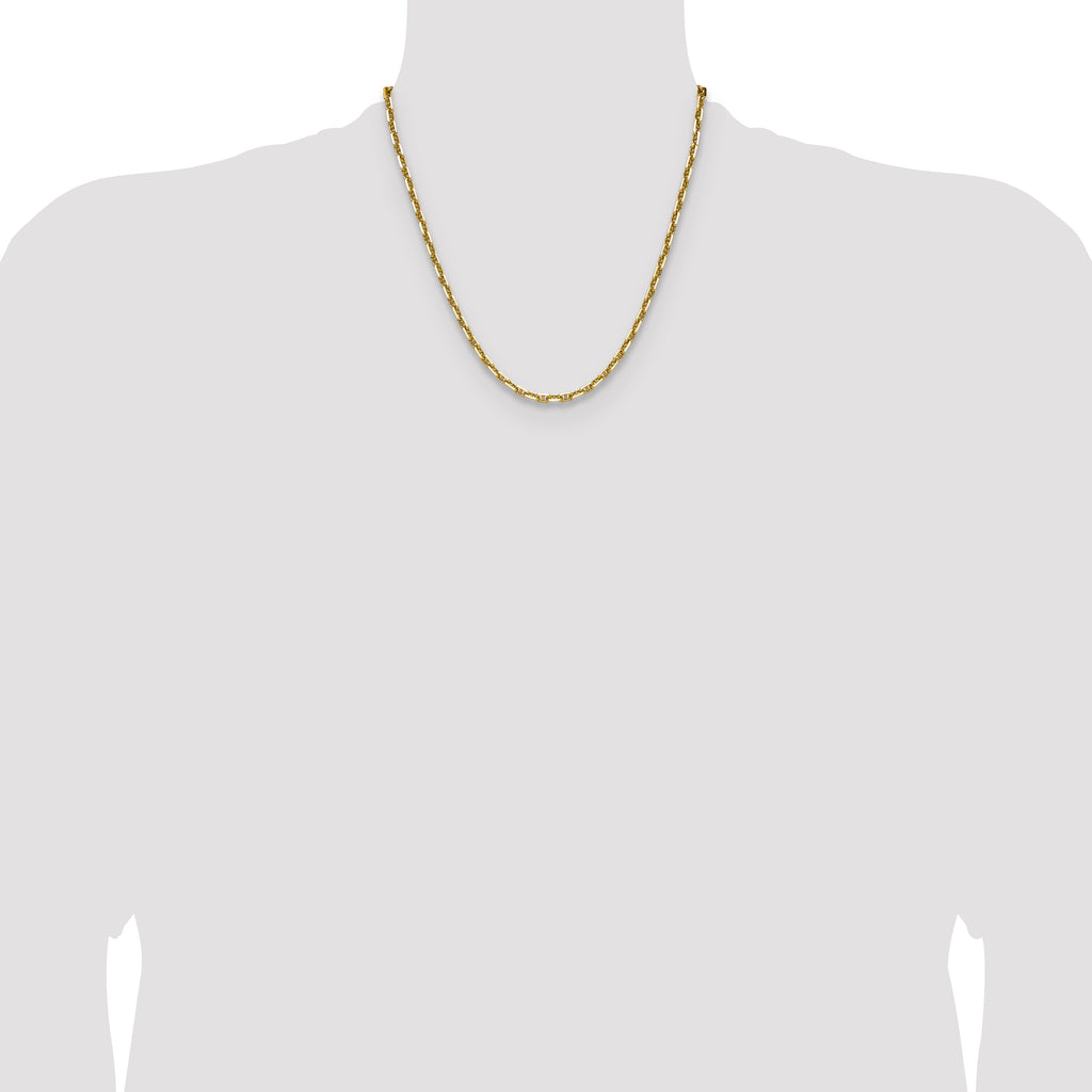 14k 4.1mm D/C Mariner Anchor Chain
