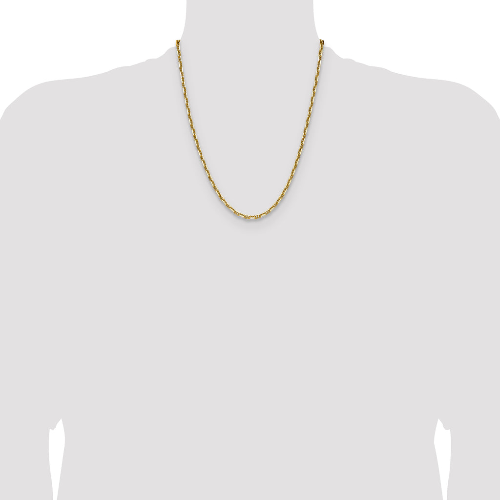14k 4.1mm D/C Mariner Anchor Chain