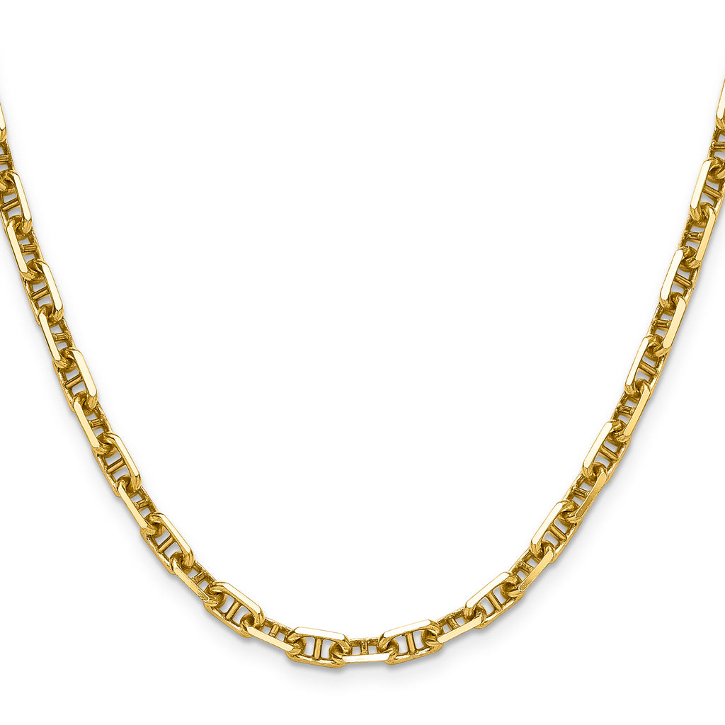 14k 5.0mm D/C Mariner Anchor Chain