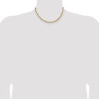 14k 5.0mm D/C Mariner Anchor Chain
