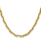 14k 5.7mm Diamond-Cut Mariner Anchor Chain