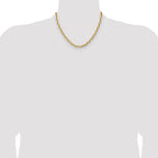14k 5.7mm Diamond-Cut Mariner Anchor Chain