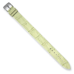 Moog Mint Grn Alligator Texture Matte Finish Calf Lthr Watch Band