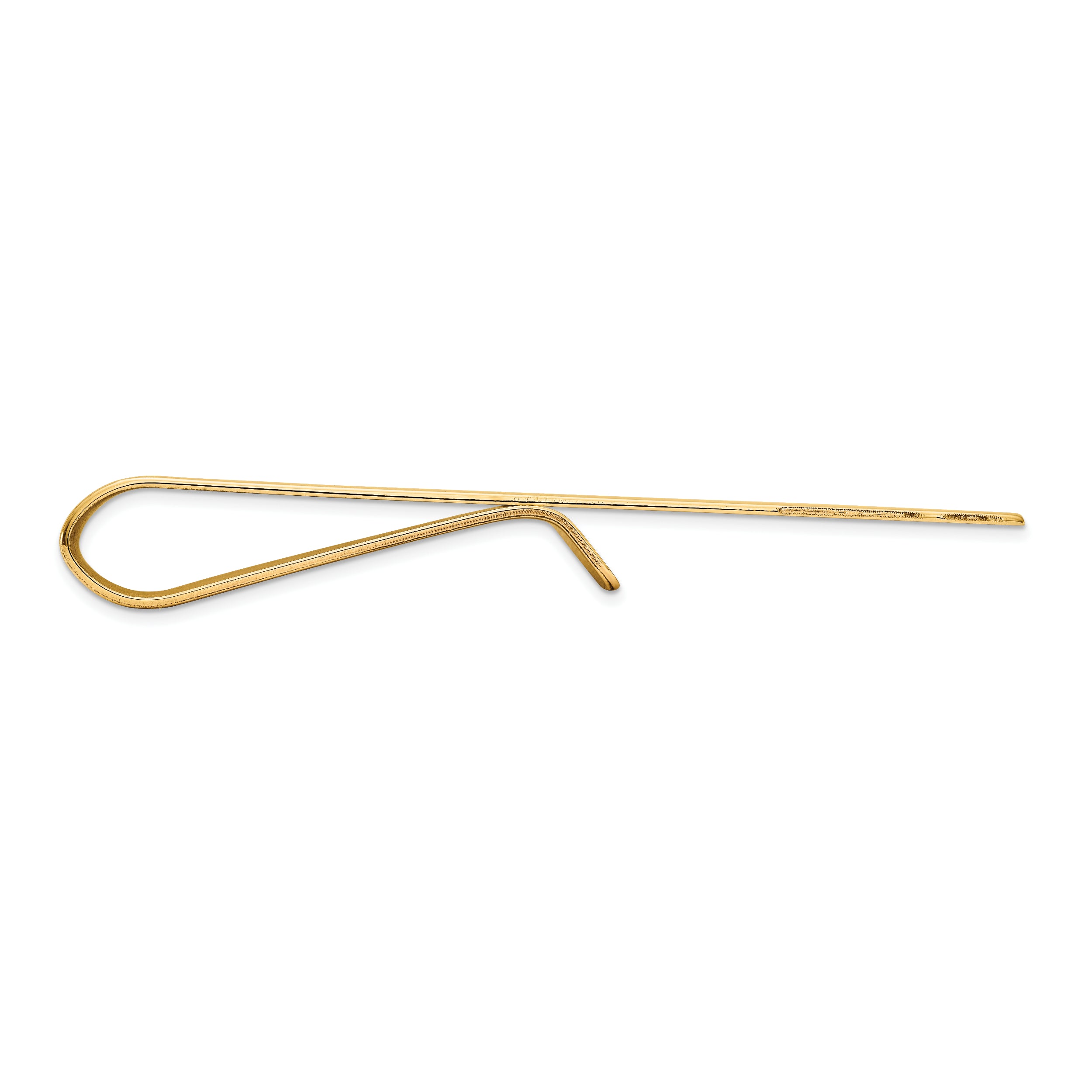 14k Men's Polished Tie Bar