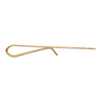 14k Mens Polished Tie Bar