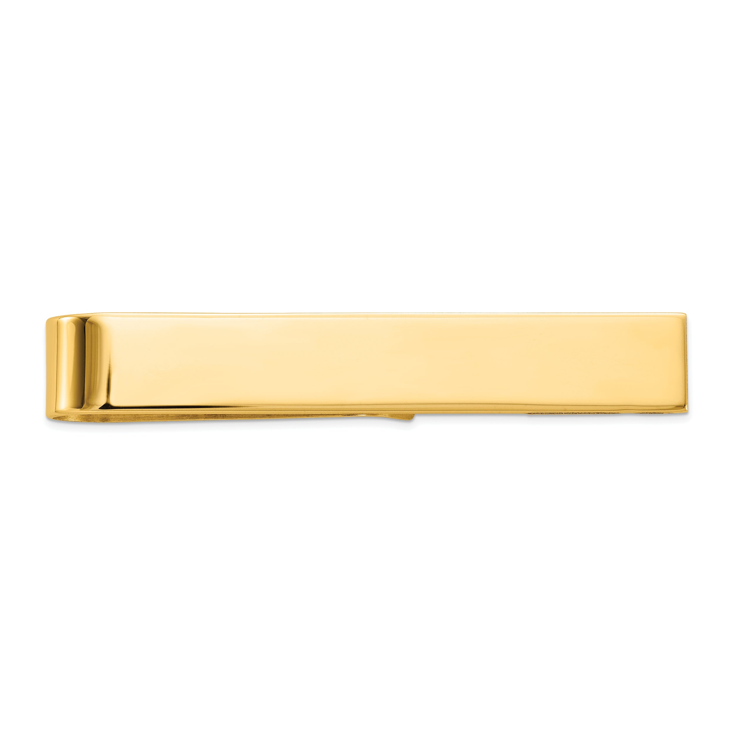 14k Men's Polished Tie Bar