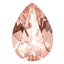 Morganite, 10x7mm, Pear AAA (Pink)