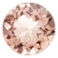 Morganite, 7mm, Round AAA (Pink)