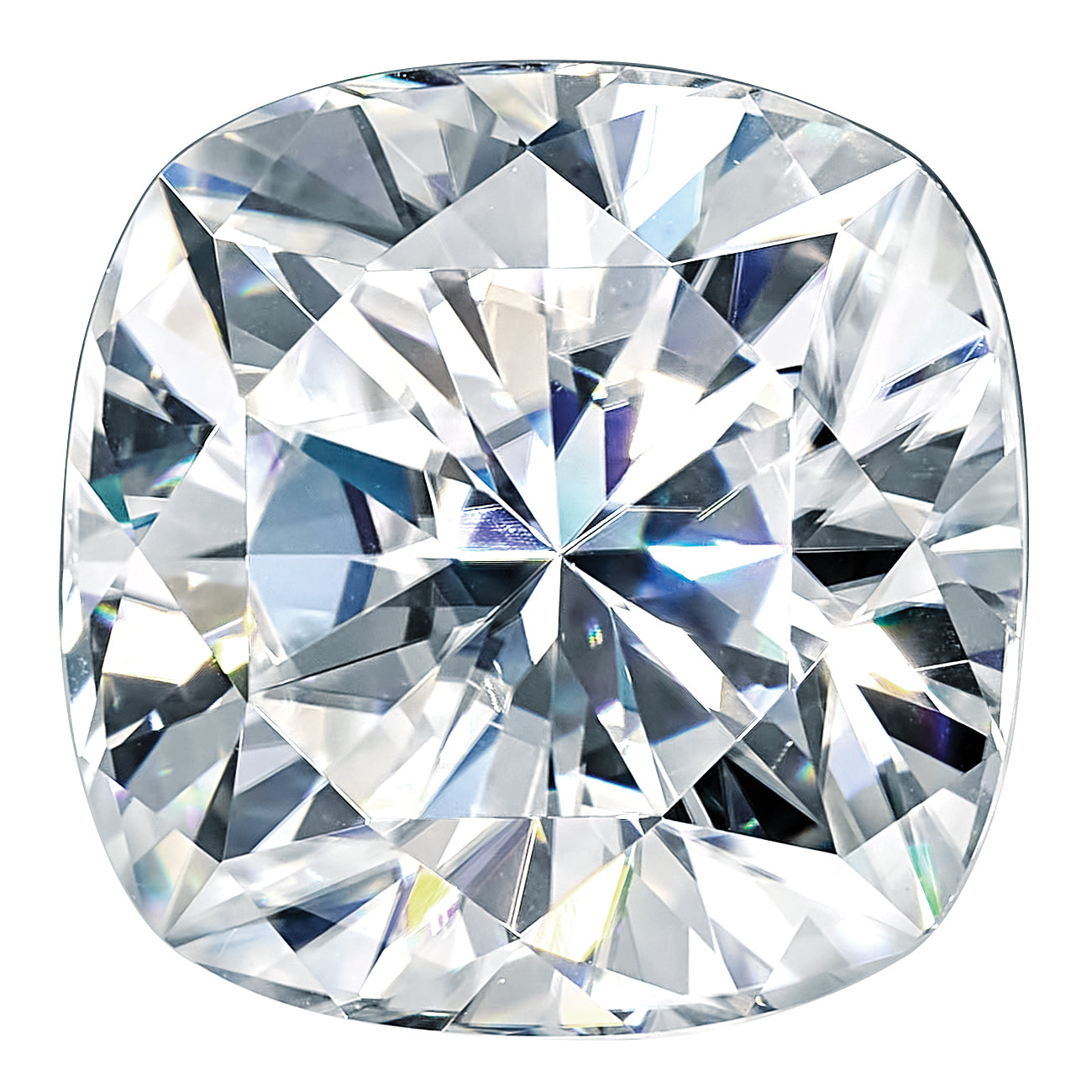 Lab Grown VS+, F+ 1.25ct Cushion Diamond