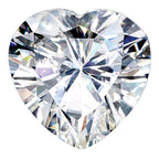 Lab Grown VS+, F+ 5/8ct Heart Diamond