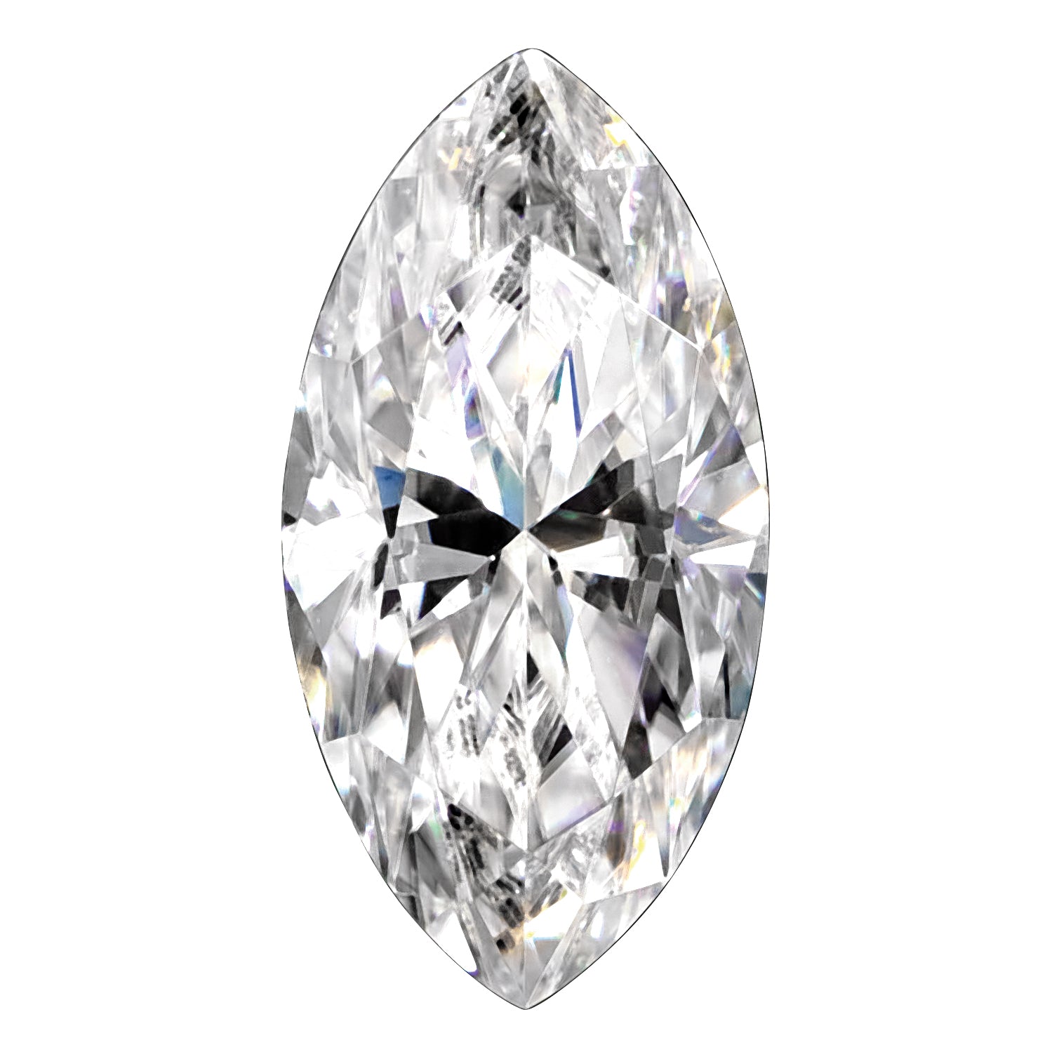 Lab Grown VS+, F+ 1ct Marquise Diamond