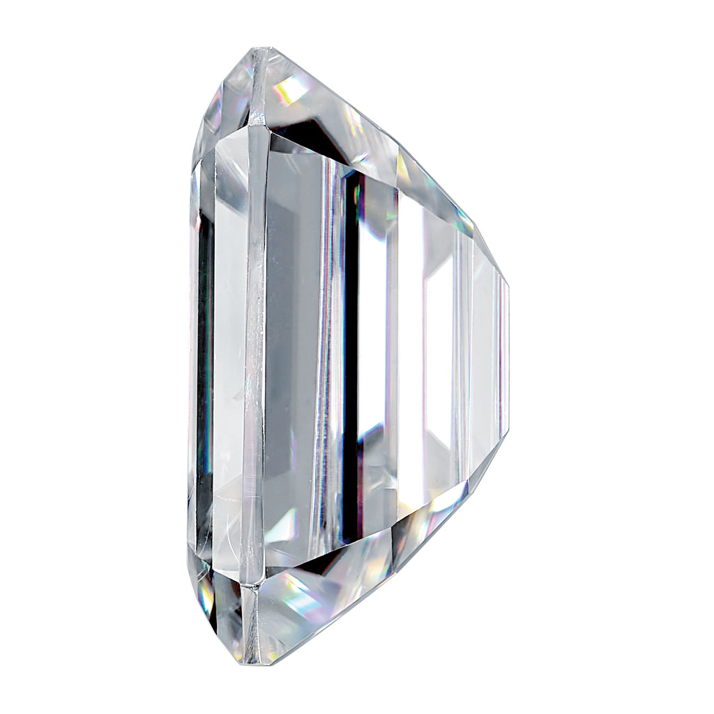 Lab Grown VS+, F+ 1ct Emerald Diamond