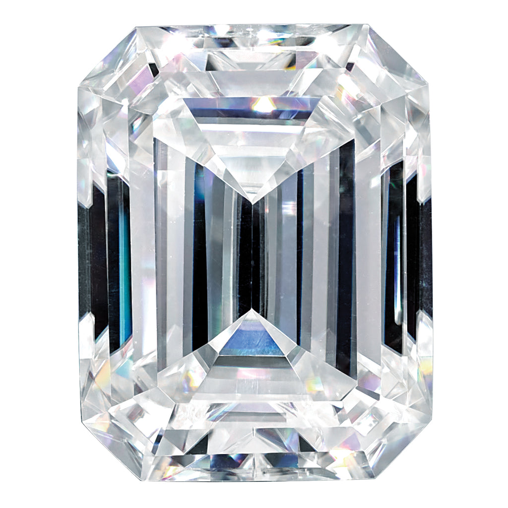 Lab Grown VS+, F+ 2.25ct Emerald Diamond