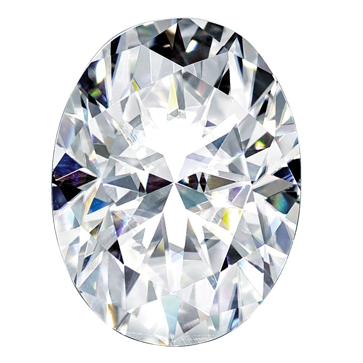 Lab Grown VS+, F+ 1.50ct Oval Diamond