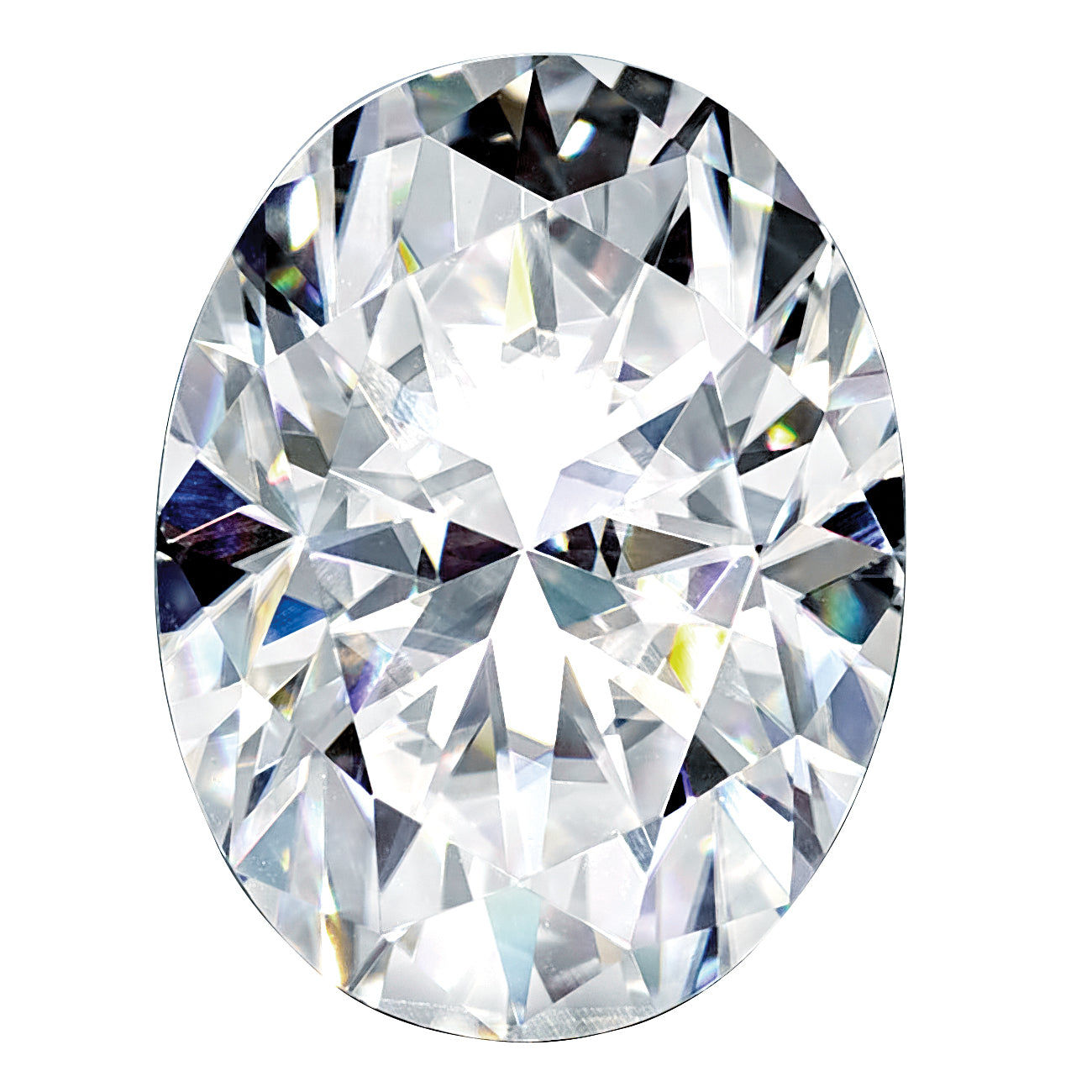 Lab Grown VS+, F+ 1.25ct Oval Diamond