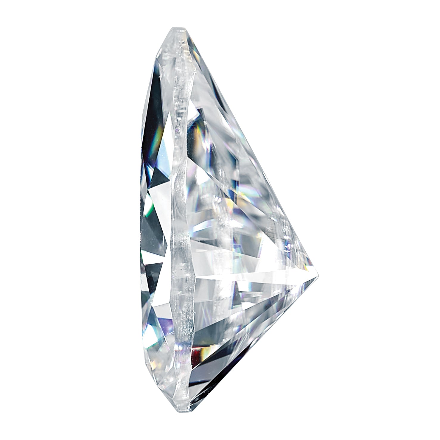 Lab Grown VS+, F+ 1/10ct Pear Diamond