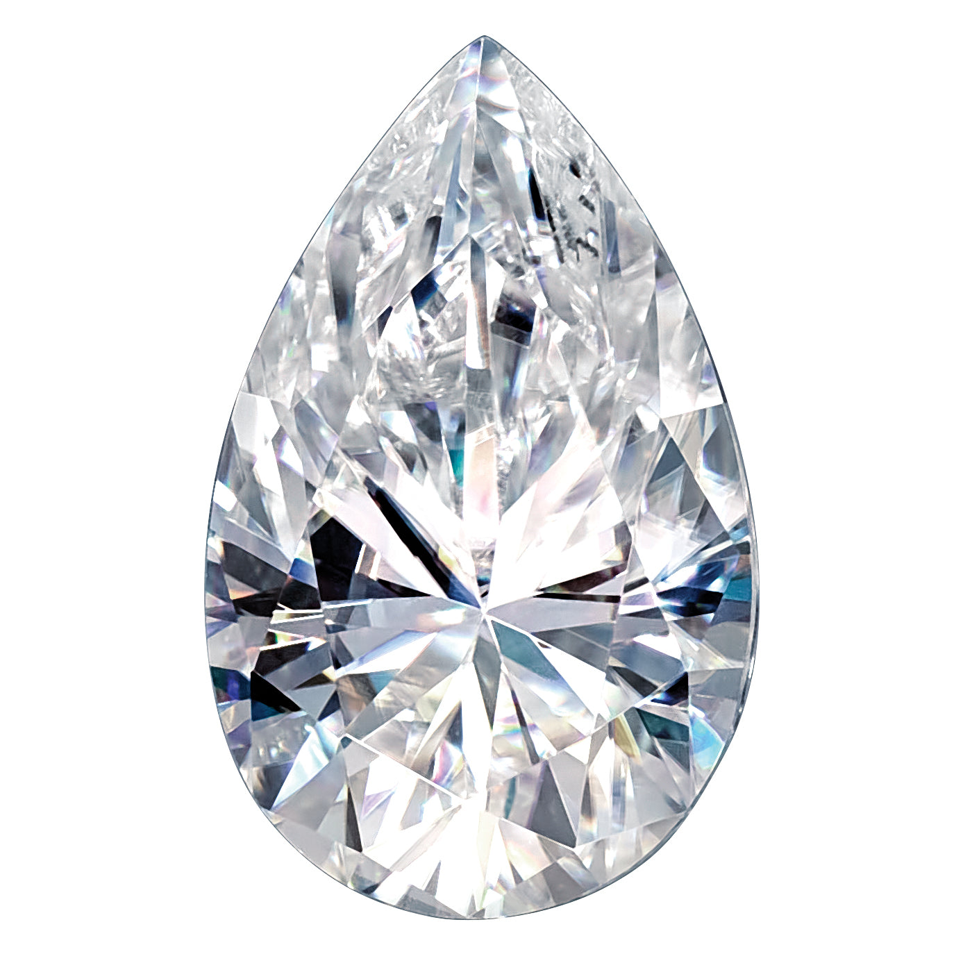 Lab Grown VS+, F+ 1/10ct Pear Diamond Main image