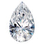 Lab Grown VS+, F+ 1/10ct Pear Diamond