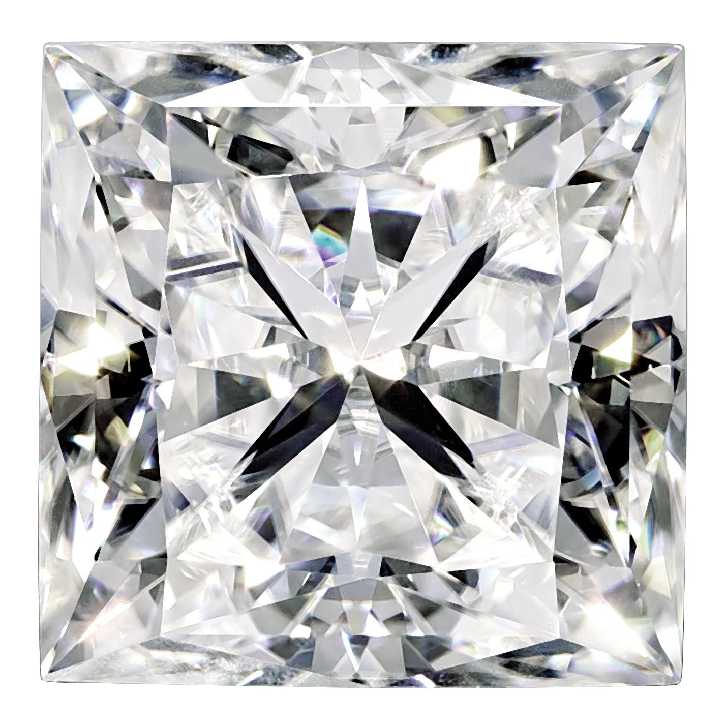 Lab Grown VS+, F+ 1/3ct Princess Diamond