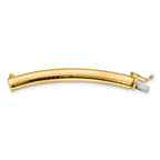 14k 6mm Standard Weight Domed Omega 2 inch Extender for Necklace
