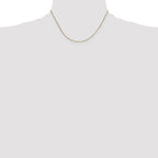 14K .5mm Octagonal Snake with Lobster Clasp Chain